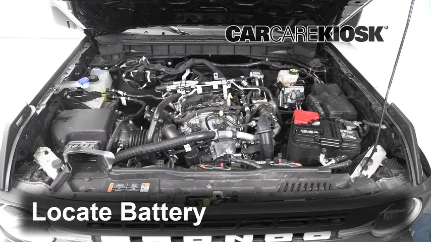 2025 Ford Bronco 2.3L 4 Cyl. Turbo Batterie